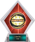 Award Classic Basketball Red Diamond Ice Trophy Award Classic Basketball Red Diamond Ice Trophy