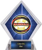 Awards Classic Baseball Blue Diamond Ice Trophy Awards Classic Baseball Blue Diamond Ice Trophy