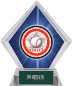 Awards All-Star Baseball Blue Diamond Ice Trophy