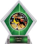 P.R. Female Basketball Green Diamond Ice Trophy P.R. Female Basketball Green Diamond Ice Trophy