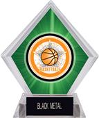 All-Star Basketball Green Diamond Ice Trophy
