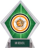 All-Star Basketball Green Diamond Ice Trophy