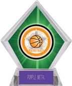 All-Star Basketball Green Diamond Ice Trophy