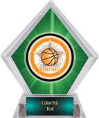 All-Star Basketball Green Diamond Ice Trophy