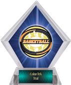 Award Classic Basketball Blue Diamond Ice Trophy Award Classic Basketball Blue Diamond Ice Trophy