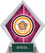 All-Star Basketball Pink Diamond Ice Trophy