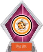 All-Star Basketball Pink Diamond Ice Trophy