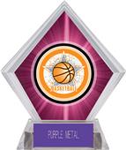 All-Star Basketball Pink Diamond Ice Trophy