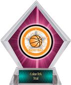 All-Star Basketball Pink Diamond Ice Trophy