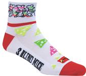Red Lion Zany 3 Blind Mice Performance Crew Socks Red Lion Zany 3 Blind Mice Performance Crew Socks
