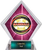 Awards Classic Baseball Pink Diamond Ice Trophy Awards Classic Baseball Pink Diamond Ice Trophy