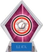 Awards All-Star Baseball Pink Diamond Ice Trophy