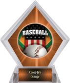 Awards Patriot Baseball Orange Diamond Ice Trophy