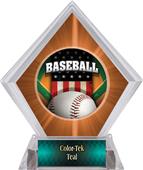 Awards Patriot Baseball Orange Diamond Ice Trophy