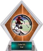 Awards P.R.1 Baseball Orange Diamond Ice Trophy Awards P.R.1 Baseball Orange Diamond Ice Trophy