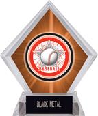 Awards All-Star Baseball Orange Diamond Ice Trophy