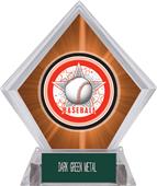 Awards All-Star Baseball Orange Diamond Ice Trophy