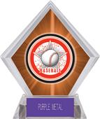 Awards All-Star Baseball Orange Diamond Ice Trophy