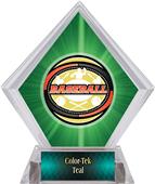 Awards Classic Baseball Green Diamond Ice Trophy