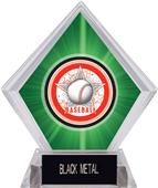 Awards All-Star Baseball Green Diamond Ice Trophy