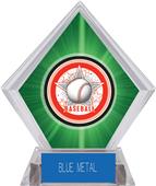 Awards All-Star Baseball Green Diamond Ice Trophy