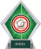 Awards All-Star Baseball Green Diamond Ice Trophy
