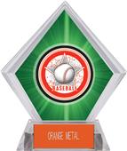 Awards All-Star Baseball Green Diamond Ice Trophy