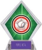 Awards All-Star Baseball Green Diamond Ice Trophy