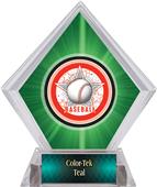 Awards All-Star Baseball Green Diamond Ice Trophy