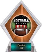 Awards Patriot Football Orange Diamond Ice Trophy Awards Patriot Football Orange Diamond Ice Trophy