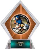 Awards PR2 Football Orange Diamond Ice Trophy Awards PR2 Football Orange Diamond Ice Trophy