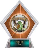 Awards ProSport Football Orange Diamond Ice Trophy Awards ProSport Football Orange Diamond Ice Trophy