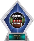 Awards Patriot Football Blue Diamond Ice Trophy Awards Patriot Football Blue Diamond Ice Trophy