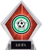 Awards All-Star Soccer Red Diamond Ice Trophy