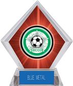 Awards All-Star Soccer Red Diamond Ice Trophy