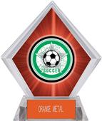Awards All-Star Soccer Red Diamond Ice Trophy
