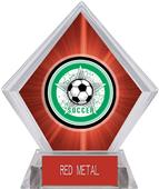 Awards All-Star Soccer Red Diamond Ice Trophy