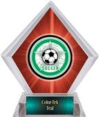 Awards All-Star Soccer Red Diamond Ice Trophy