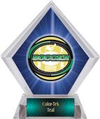 Awards Classic Soccer Blue Diamond Ice Trophy Awards Classic Soccer Blue Diamond Ice Trophy