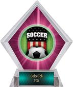 Awards Patriot Soccer Pink Diamond Ice Trophy