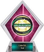 Awards Classic Soccer Pink Diamond Ice Trophy