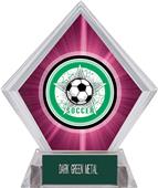 Awards All-Star Soccer Pink Diamond Ice Trophy