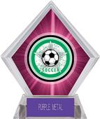 Awards All-Star Soccer Pink Diamond Ice Trophy