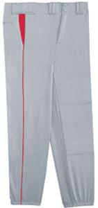 SILVER GREY/SCARLET