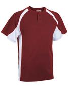 Teamwork Line Drive Two Button Baseball Jerseys Teamwork Line Drive Two Button Baseball Jerseys
