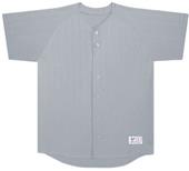 Shadow Stripe Full Button Baseball Jersey Closeout