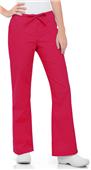 Landau Women's Natural Flare Leg Scrub Pants