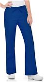 Landau Women's Natural Flare Leg Scrub Pants