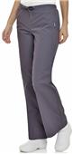 Landau Women's Natural Flare Leg Scrub Pants