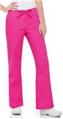 Landau Women's Natural Flare Leg Scrub Pants